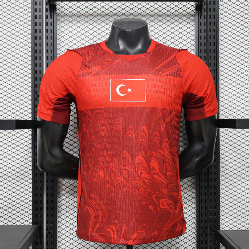 Custom TFF Turkey Jersey Home WC 2026 Red C614