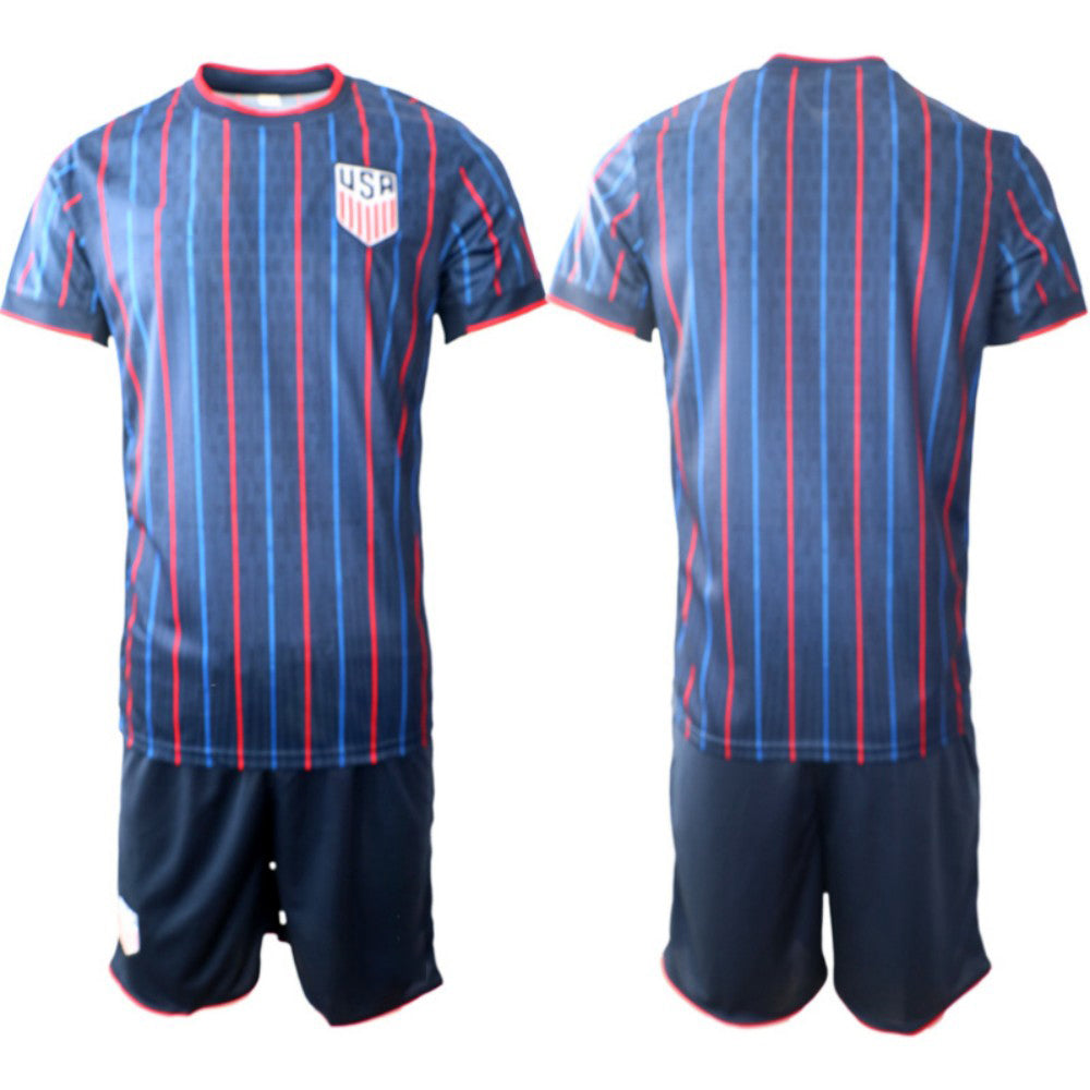 Blank United States AWAY Shirt 2026 With Shorts