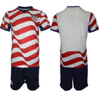 Blank United States Home Shirt 2026 With Shorts