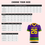 Custom Mardi Gras Football Jersey, Personalized Fat Tuesday Carnival Jersey, Mardi Gras Festival Shirt Louisiana Krewe Game Day Outfit