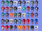 Custom Football Jersey, Personalized American Football Jerseys Name Number Logo, Embroidery Wedding  Gifts for Men Women Kids Toddler Fan