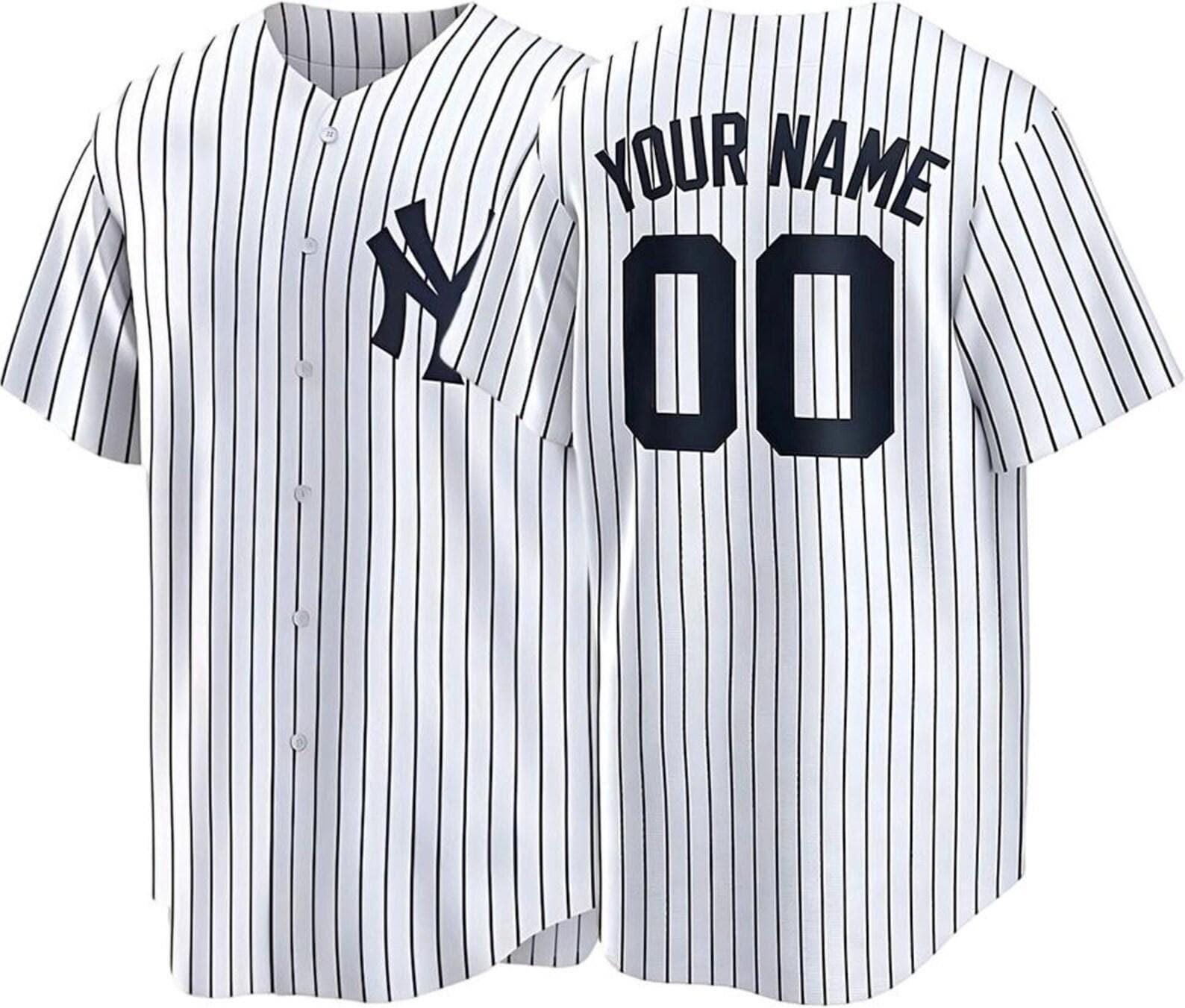 Custom New York NY Baseball Jersey | Personalized Stitched Name Number | Men/Youth Size | Game Day Fan Jersey Gift