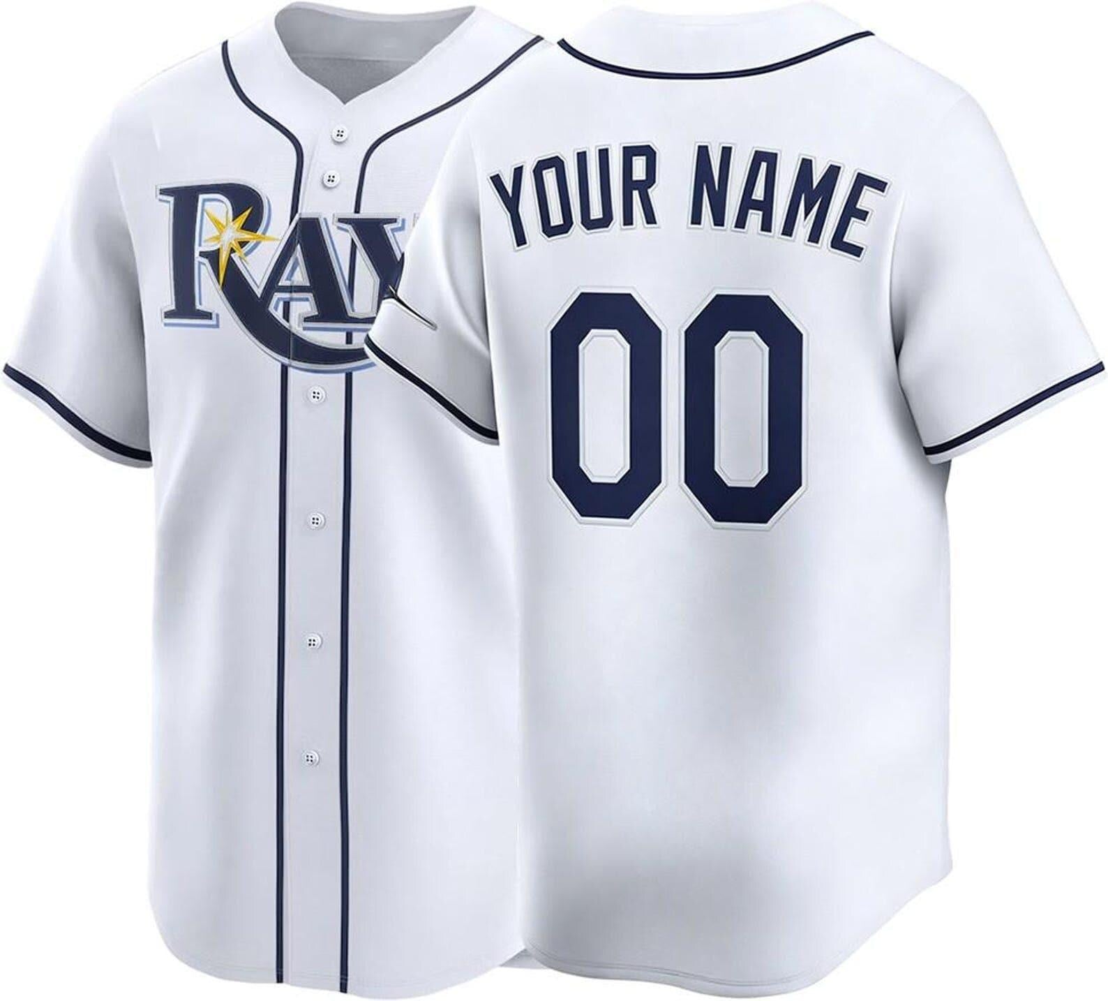 Custom Tampa Baseball Jersey | Personalized Stitched Name Number | Men/Youth Size | Game Day Fan Jersey Gift