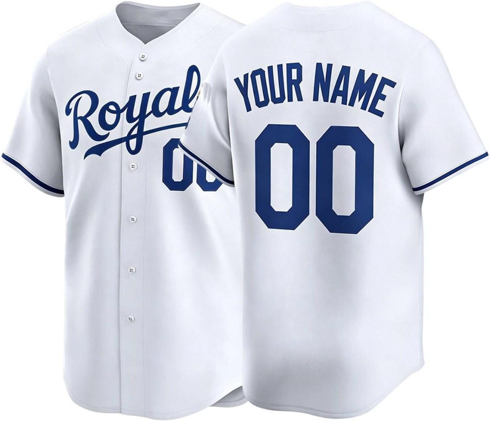 Custom Kansas Baseball Jersey | Personalized Stitched Name Number | Men/Youth Size | Game Day Fan Jersey Gift