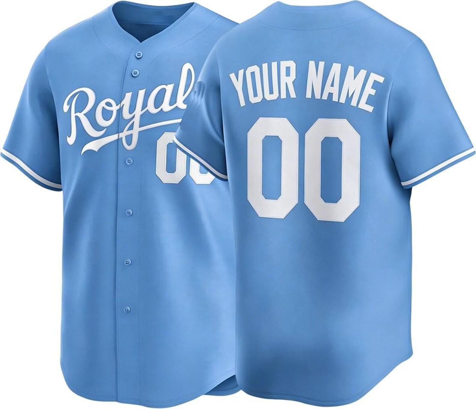 Custom Kansas Baseball Jersey | Personalized Stitched Name Number | Men/Youth Size | Game Day Fan Jersey Gift