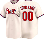 Custom Philadelphia Baseball Jersey | Personalized Stitched Name Number | Men/Youth Size | Game Day Fan Jersey Gift