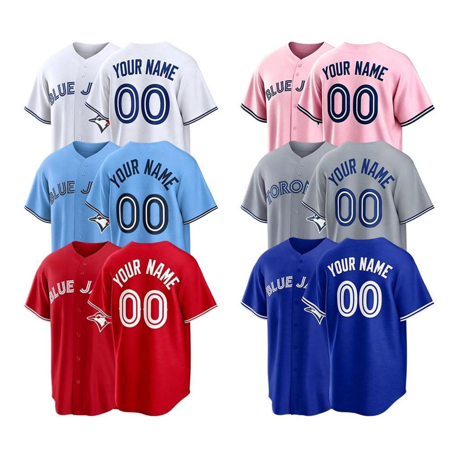 Custom Toronto Baseball Jersey | Personalized Stitched Name Number | Men/Youth Size | Game Day Fan Jersey Gift