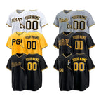 Custom Pittsburgh Baseball Jersey | Personalized Stitched Name Number | Men/Youth Size | Game Day Fan Jersey Gift