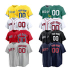 Custom Boston Baseball Jersey | Personalized Stitched Name Number | Men/Youth Size | Game Day Fan Jersey Gift