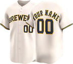 Custom Milwaukee Baseball Jersey | Personalized Stitched Name Number | Men/Youth Size | Game Day Fan Jersey Gift