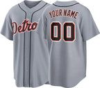 Custom Detroit Baseball Jersey | Personalized Stitched Name Number | Men/Youth Size | Game Day Fan Jersey Gift