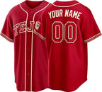 Custom Texas Baseball Jersey | Personalized Stitched Name Number | Men/Youth Size | Game Day Fan Jersey Gift