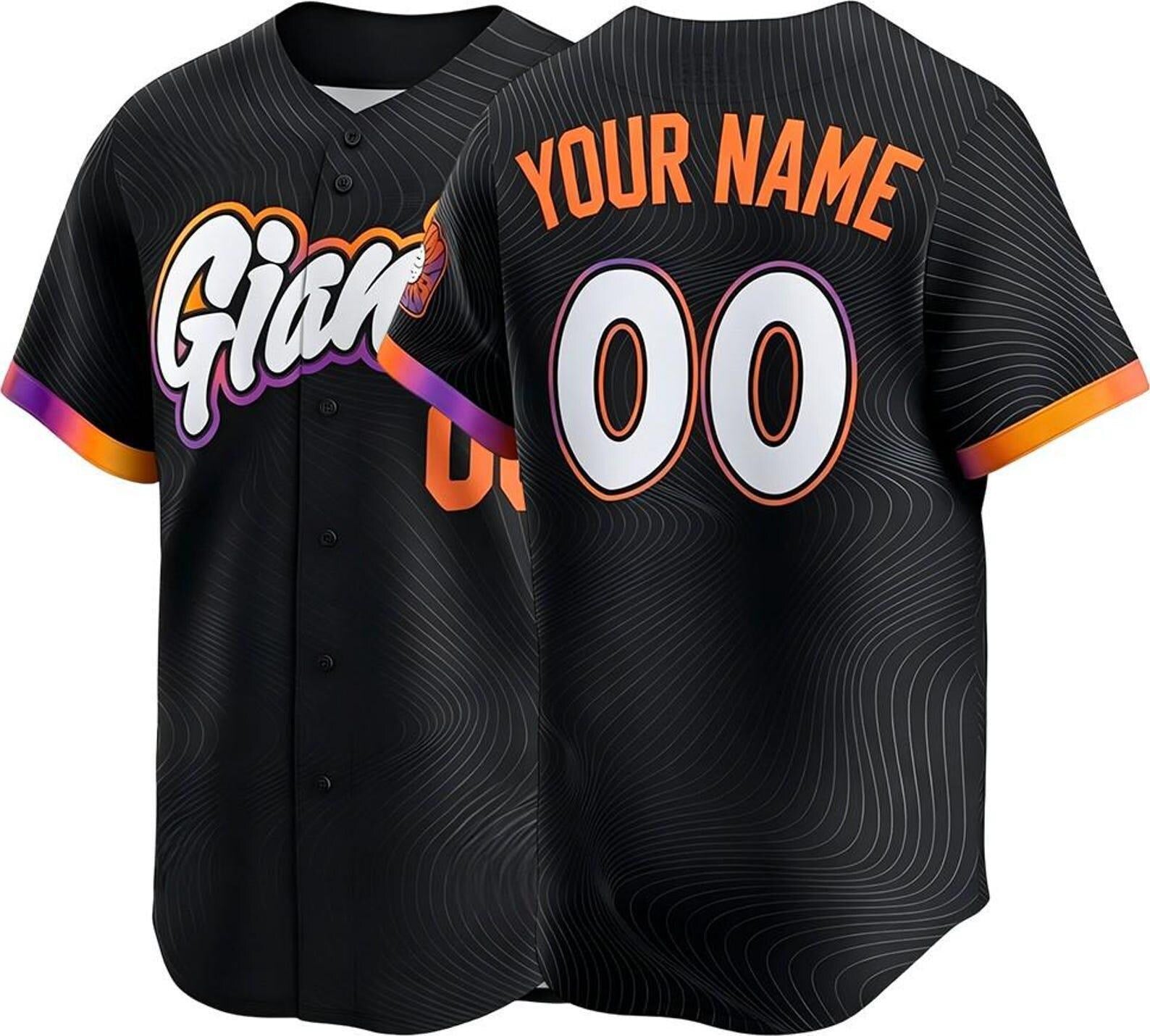 Custom San Francisco Baseball Jersey | Personalized Stitched Name Number | Men/Youth Size | Game Day Fan Jersey Gift