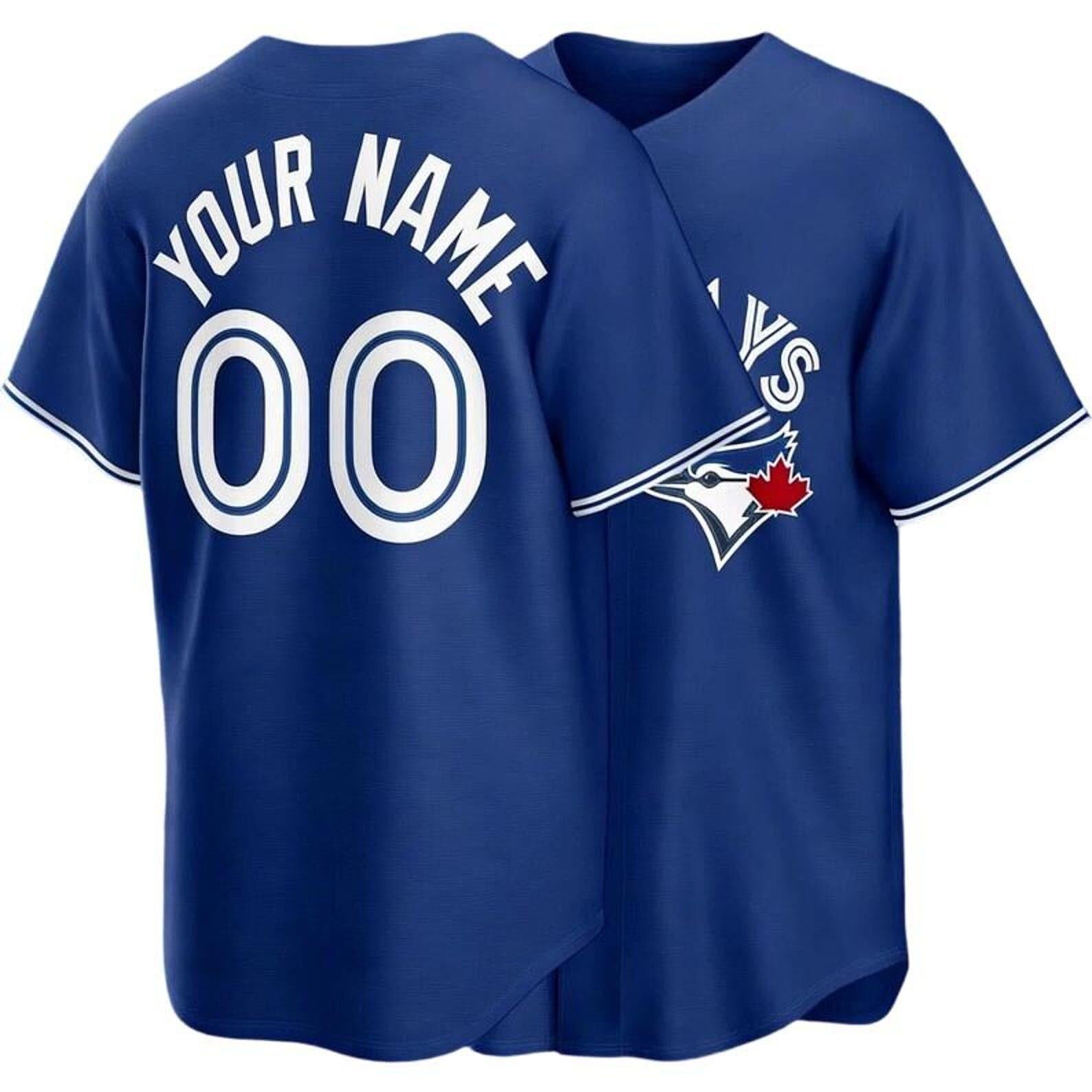 Personalized Blue Jays Baseball Jersey, Custom Name Number, Team sports shirts wedding Jersey Stitched Gift