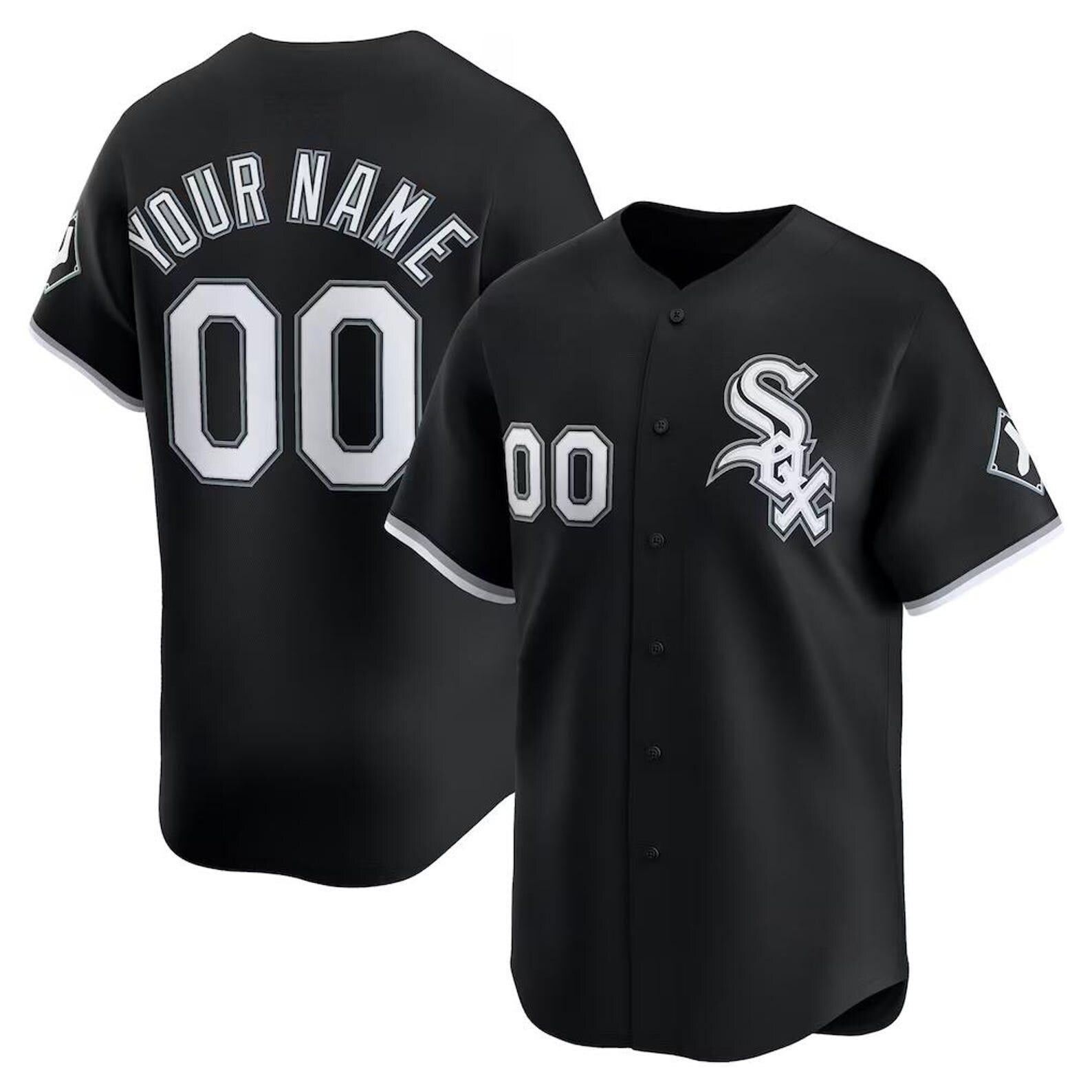 Personalized White Sox Baseball Jersey, Custom Name Number, Team sports shirts wedding Jersey Stitched Gift