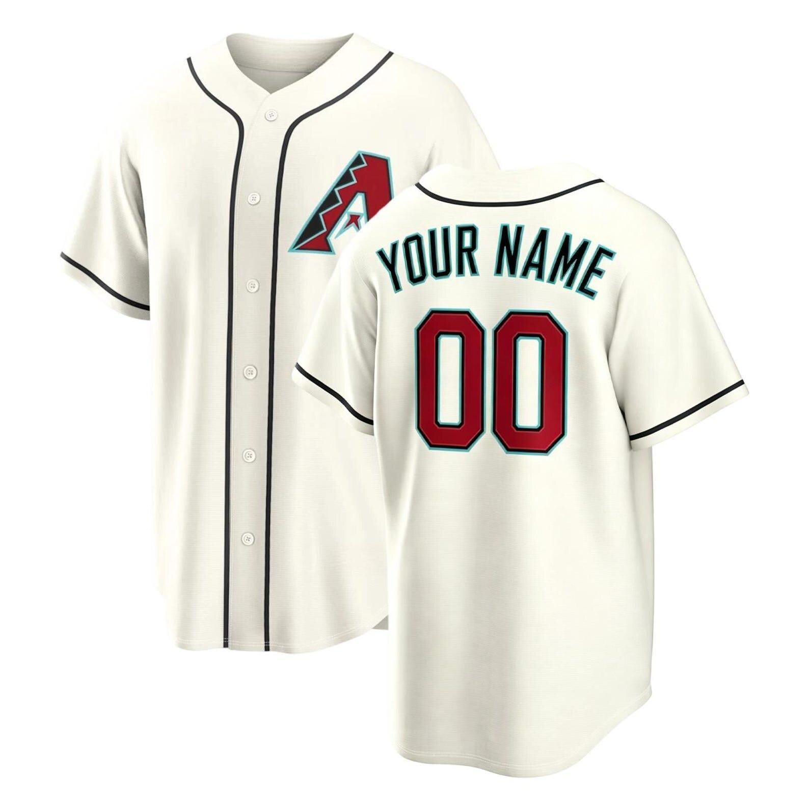 Personalized Arizona Baseball Jersey, Custom Name & Number, Team sports shirts wedding Jersey Stitched Gift