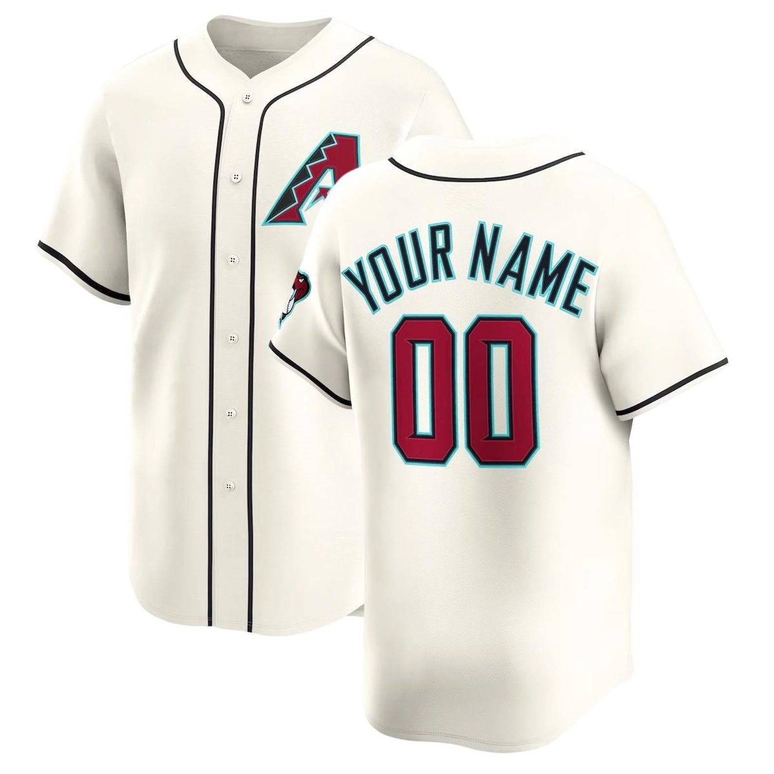 Personalized Arizona Baseball Jersey, Custom Name & Number, Team sports shirts wedding Jersey Stitched Gift