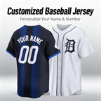 Personalized Detroit Baseball Jersey, Custom Name Number, Team sports shirts wedding Jersey Stitched Gift