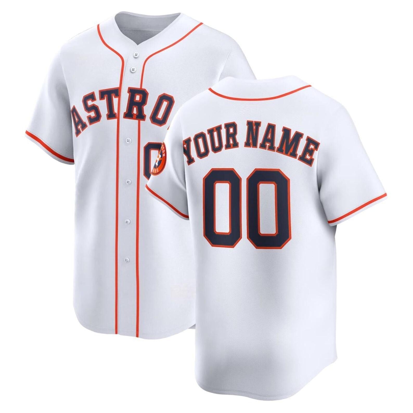 Personalized Houston Baseball Jersey, Custom Name & Number, Team sports shirts wedding Jersey Stitched Gift