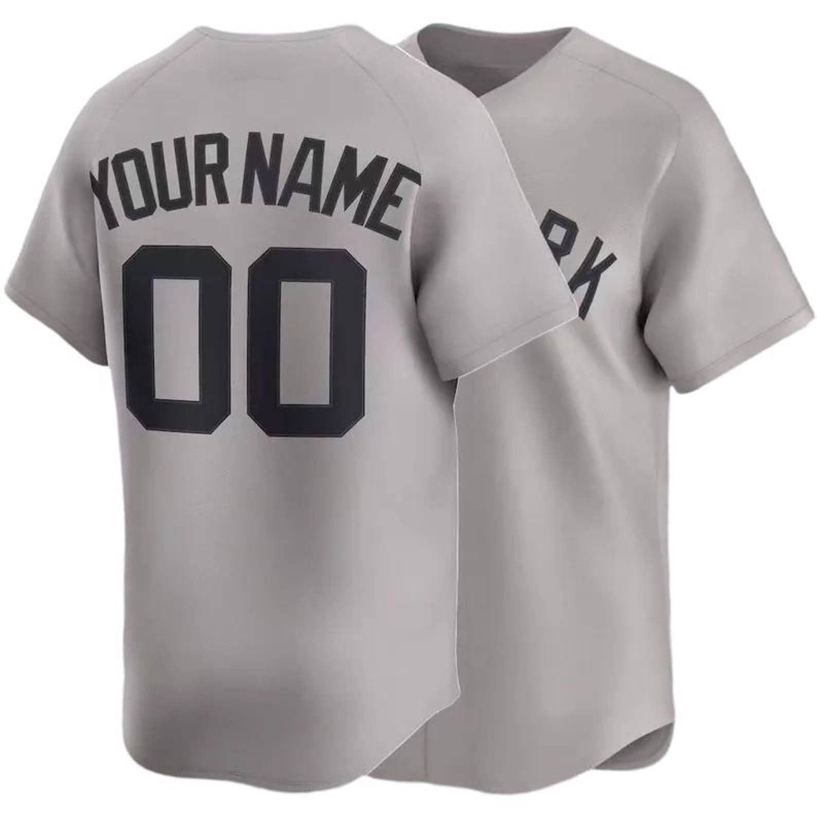 Personalized Yankees Baseball Jersey, Custom Name Number, Team sports shirts wedding Jersey Stitched Gift
