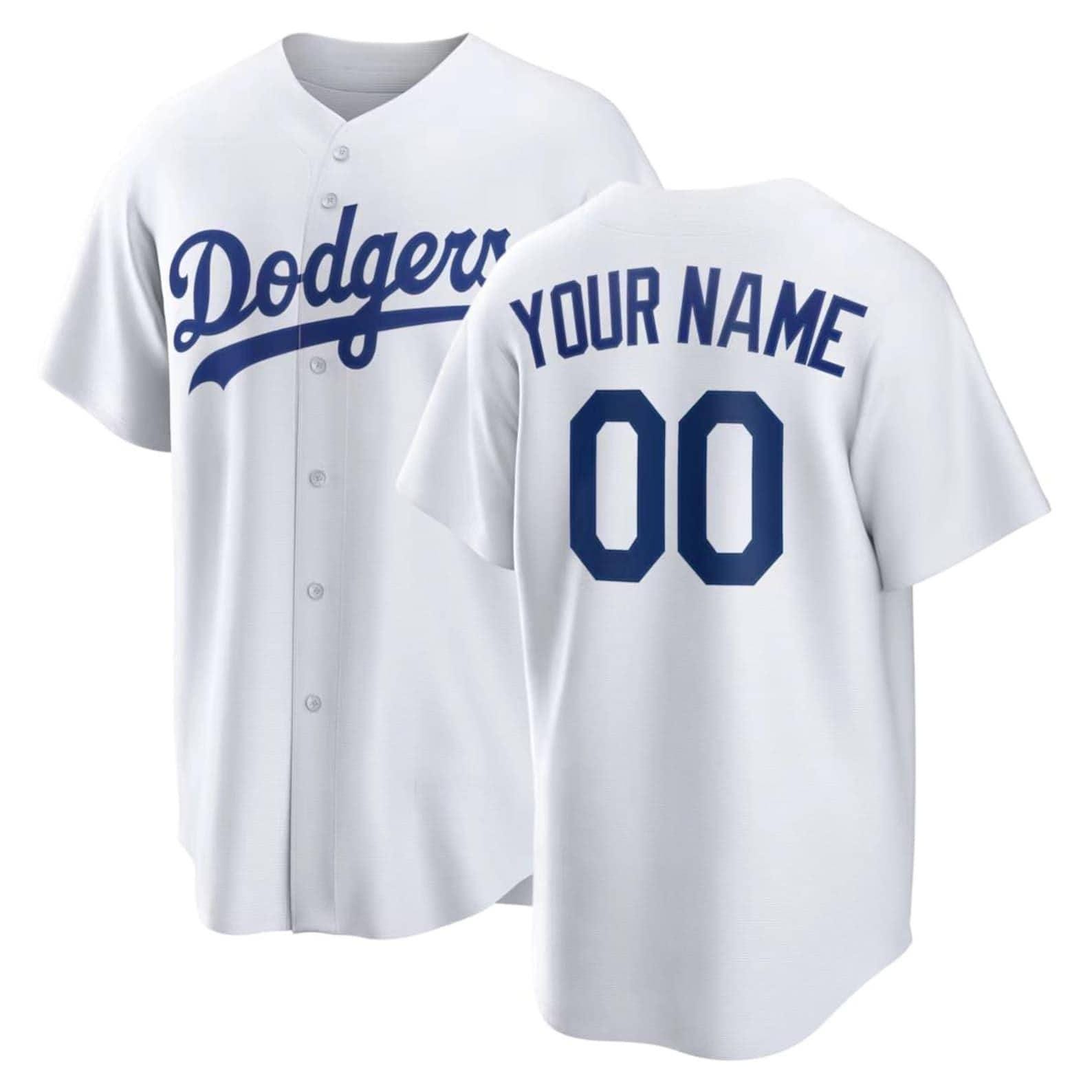Personalized Los Angeles Baseball Jersey, Custom Name Number, Team sports shirts wedding Jersey Stitched Gift
