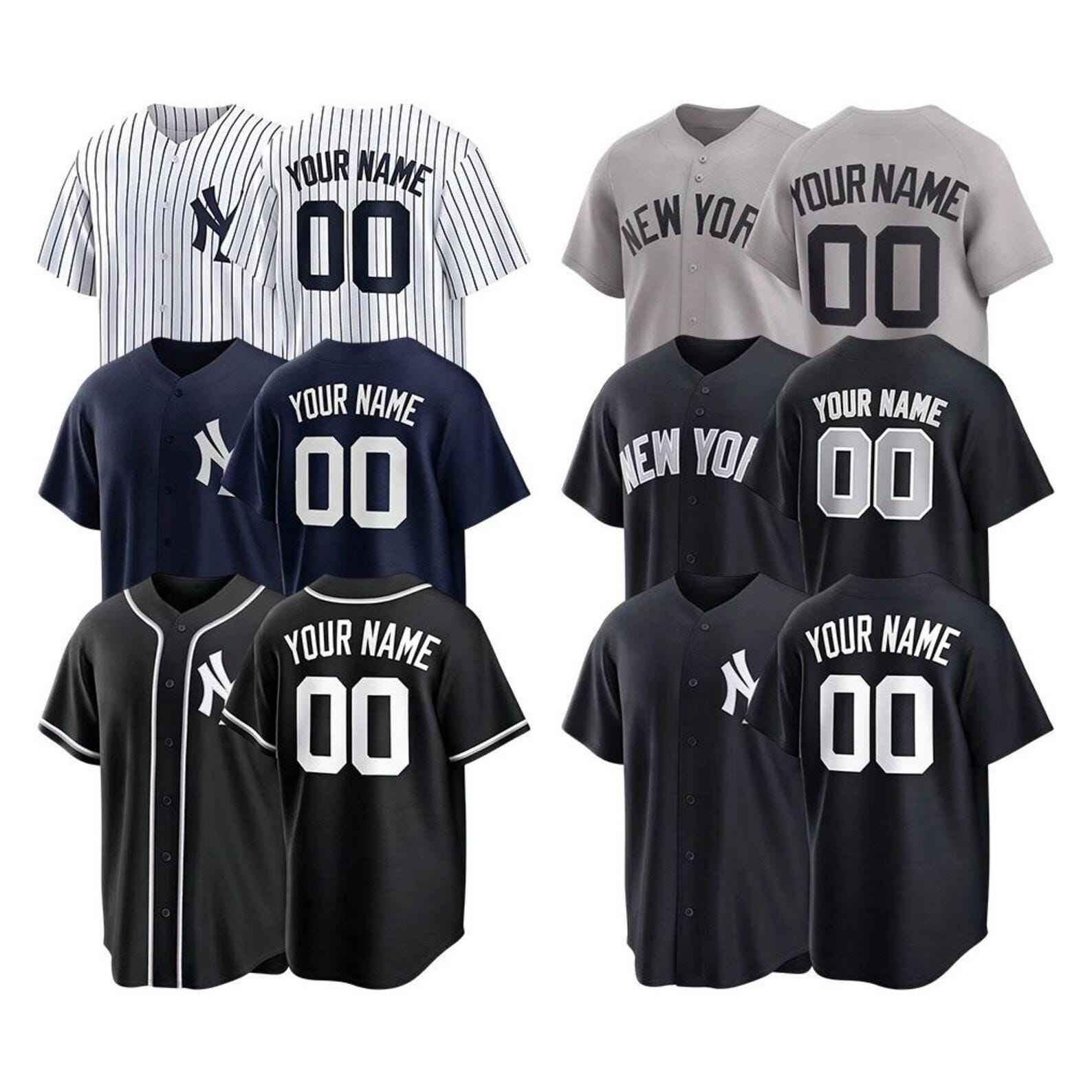 Custom New York NY Baseball Jersey | Personalized Stitched Name Number | Men/Youth Size | Game Day Fan Jersey Gift