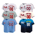Custom Philadelphia Baseball Jersey | Personalized Stitched Name Number | Men/Youth Size | Game Day Fan Jersey Gift
