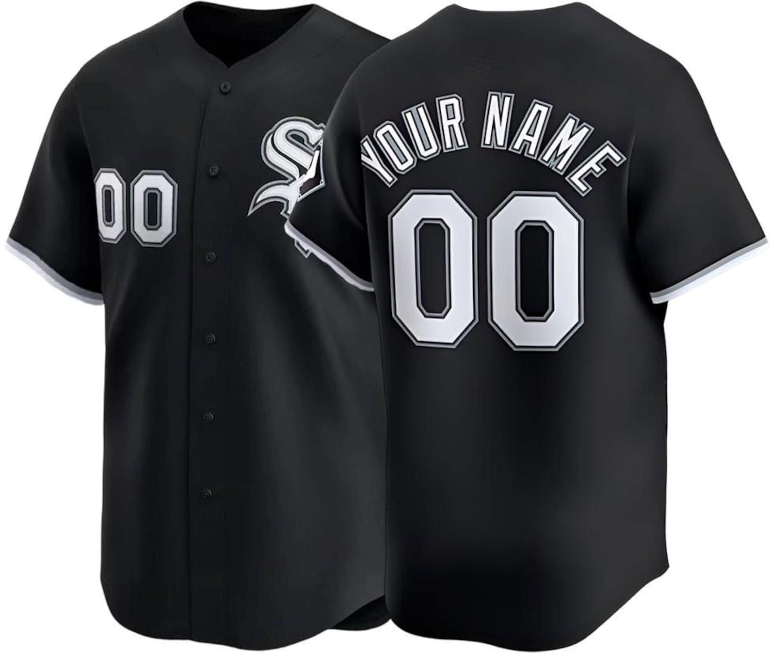 Custom Chicago Baseball Jersey | Personalized Stitched Name Number | Men/Youth Size | Game Day Fan Jersey Gift