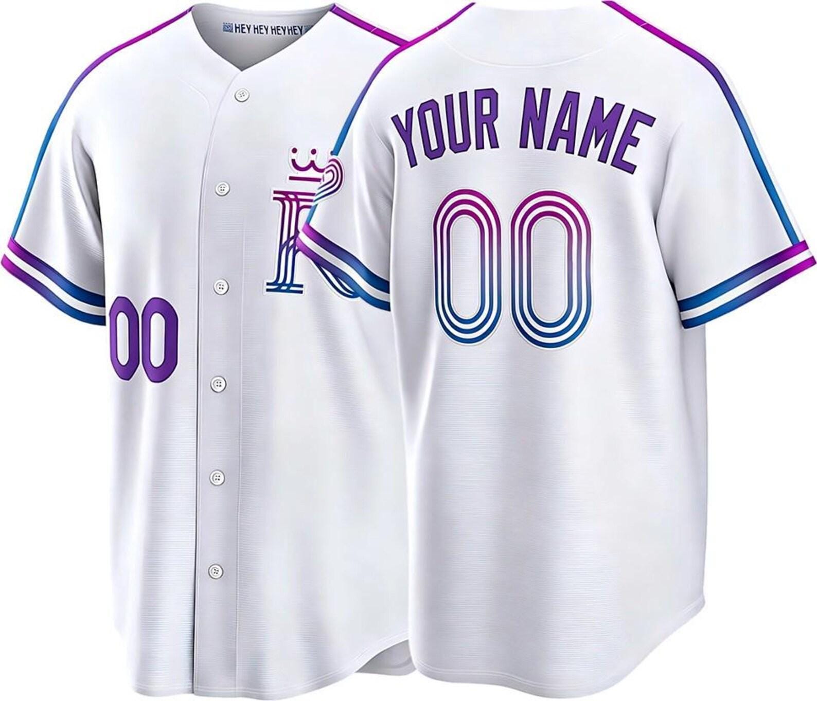 Custom Kansas Baseball Jersey | Personalized Stitched Name Number | Men/Youth Size | Game Day Fan Jersey Gift