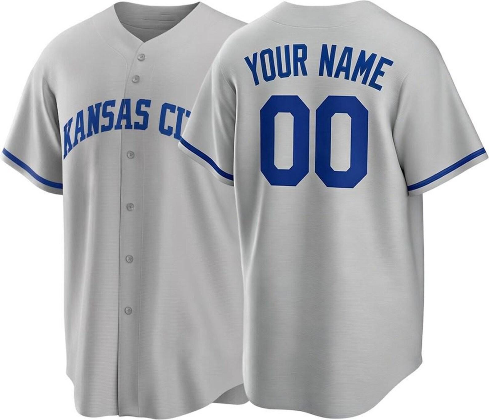 Custom Kansas Baseball Jersey | Personalized Stitched Name Number | Men/Youth Size | Game Day Fan Jersey Gift