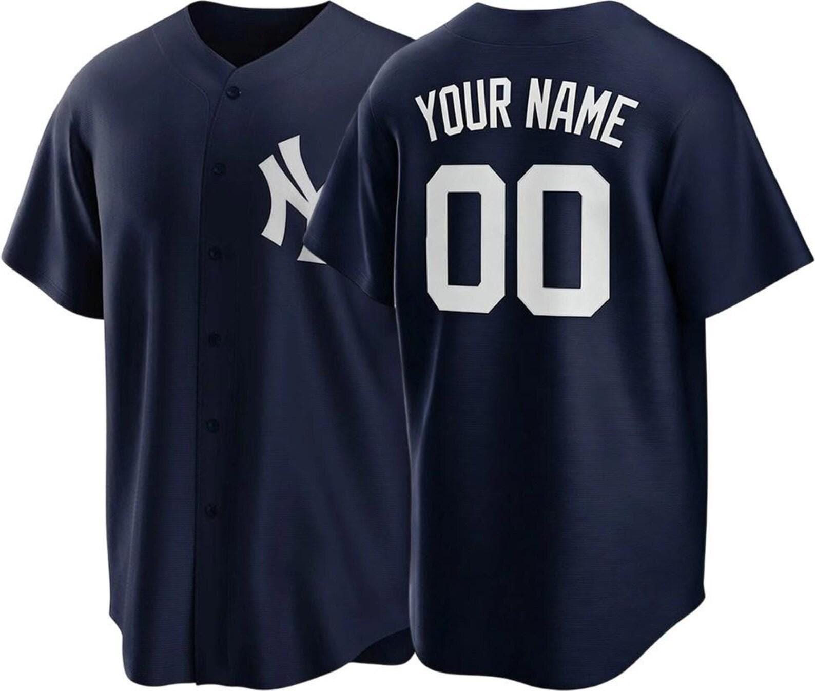 Custom New York NY Baseball Jersey | Personalized Stitched Name Number | Men/Youth Size | Game Day Fan Jersey Gift