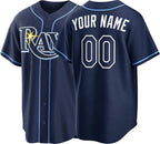 Custom Tampa Baseball Jersey | Personalized Stitched Name Number | Men/Youth Size | Game Day Fan Jersey Gift