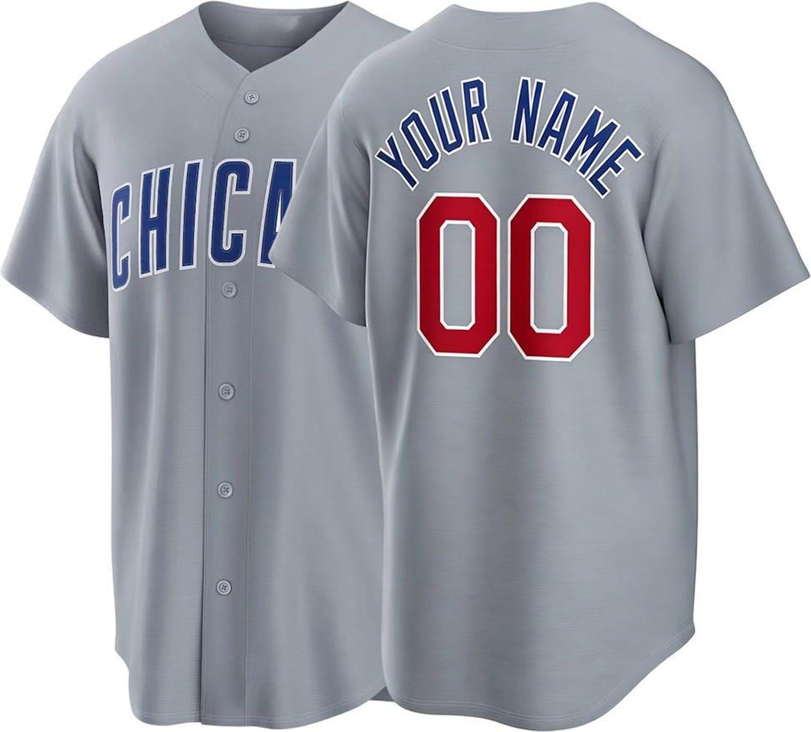 Custom Chicago Baseball Jersey | Personalized Stitched Name Number | Men/Youth Size | Game Day Fan Jersey Gift