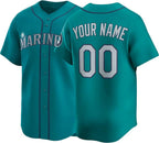 Custom Seattle Baseball Jersey | Personalized Stitched Name Number | Men/Youth Size | Game Day Fan Jersey Gift