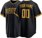 Custom Pittsburgh Baseball Jersey | Personalized Stitched Name Number | Men/Youth Size | Game Day Fan Jersey Gift