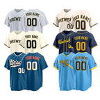 Custom Milwaukee Baseball Jersey | Personalized Stitched Name Number | Men/Youth Size | Game Day Fan Jersey Gift