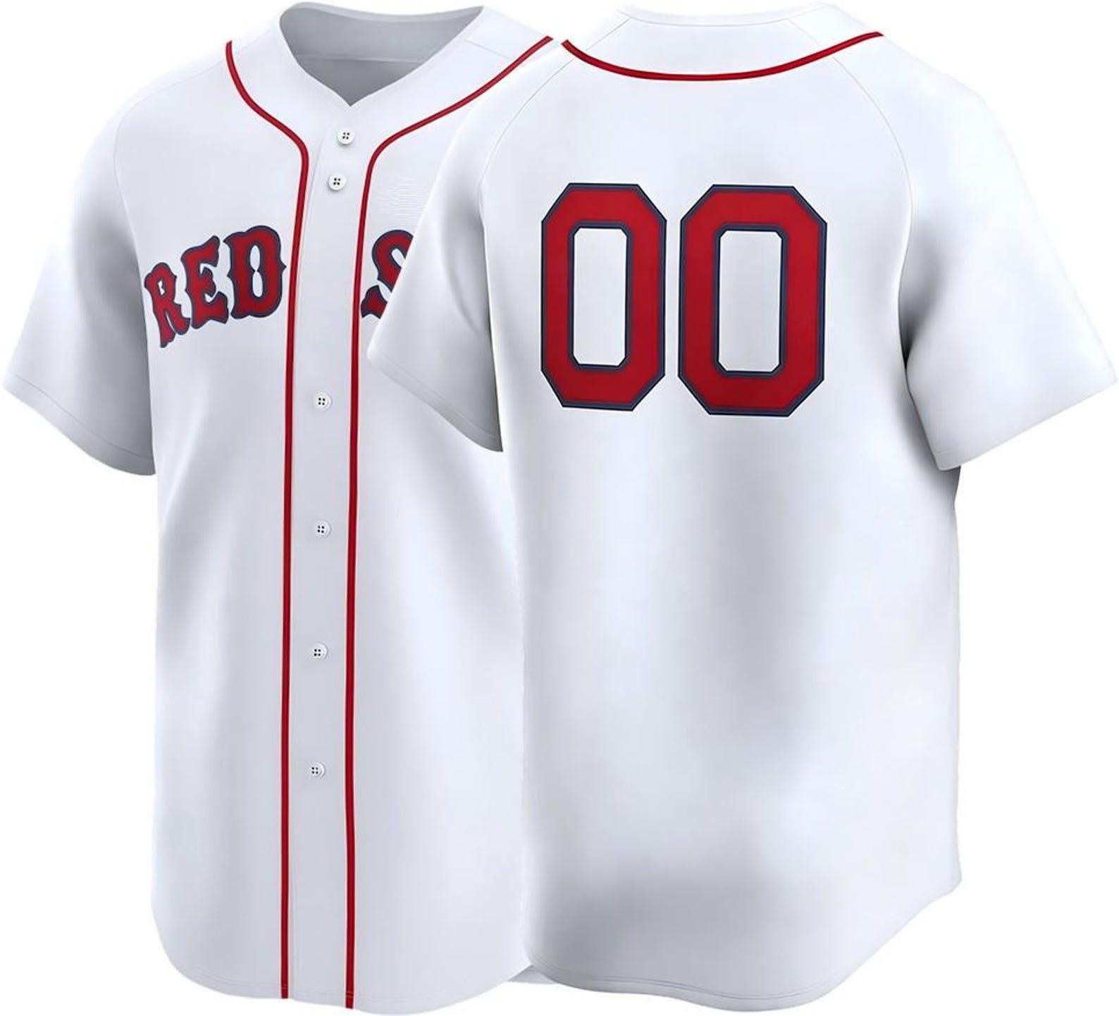 Custom Boston Baseball Jersey | Personalized Stitched Name Number | Men/Youth Size | Game Day Fan Jersey Gift
