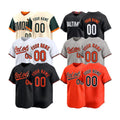Custom Baltimore Baseball Jersey | Personalized Stitched Name Number | Men/Youth Size | Game Day Fan Jersey Gift