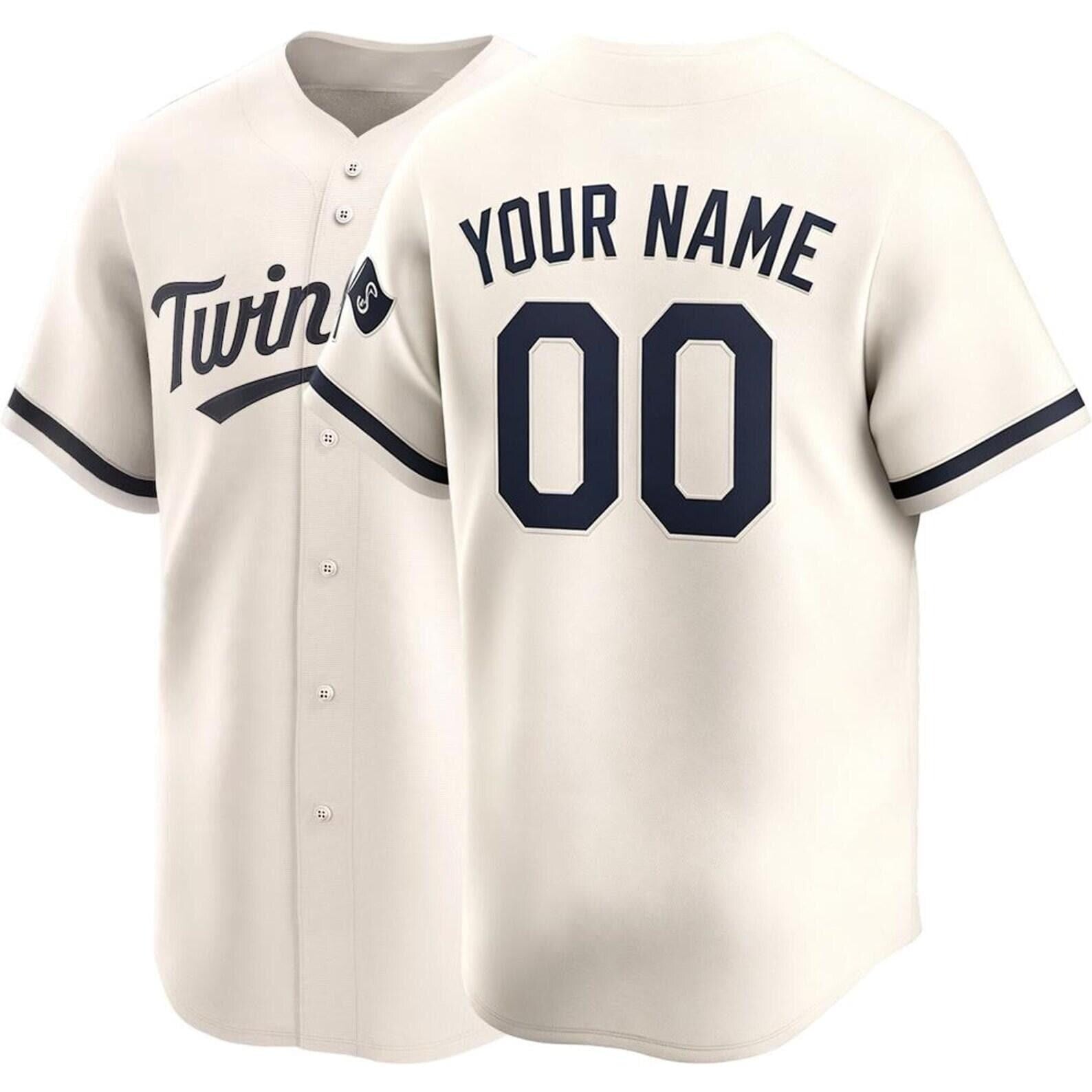 Custom Minnesota Baseball Jersey | Personalized Stitched Name Number | Men/Youth Size | Game Day Fan Jersey Gift