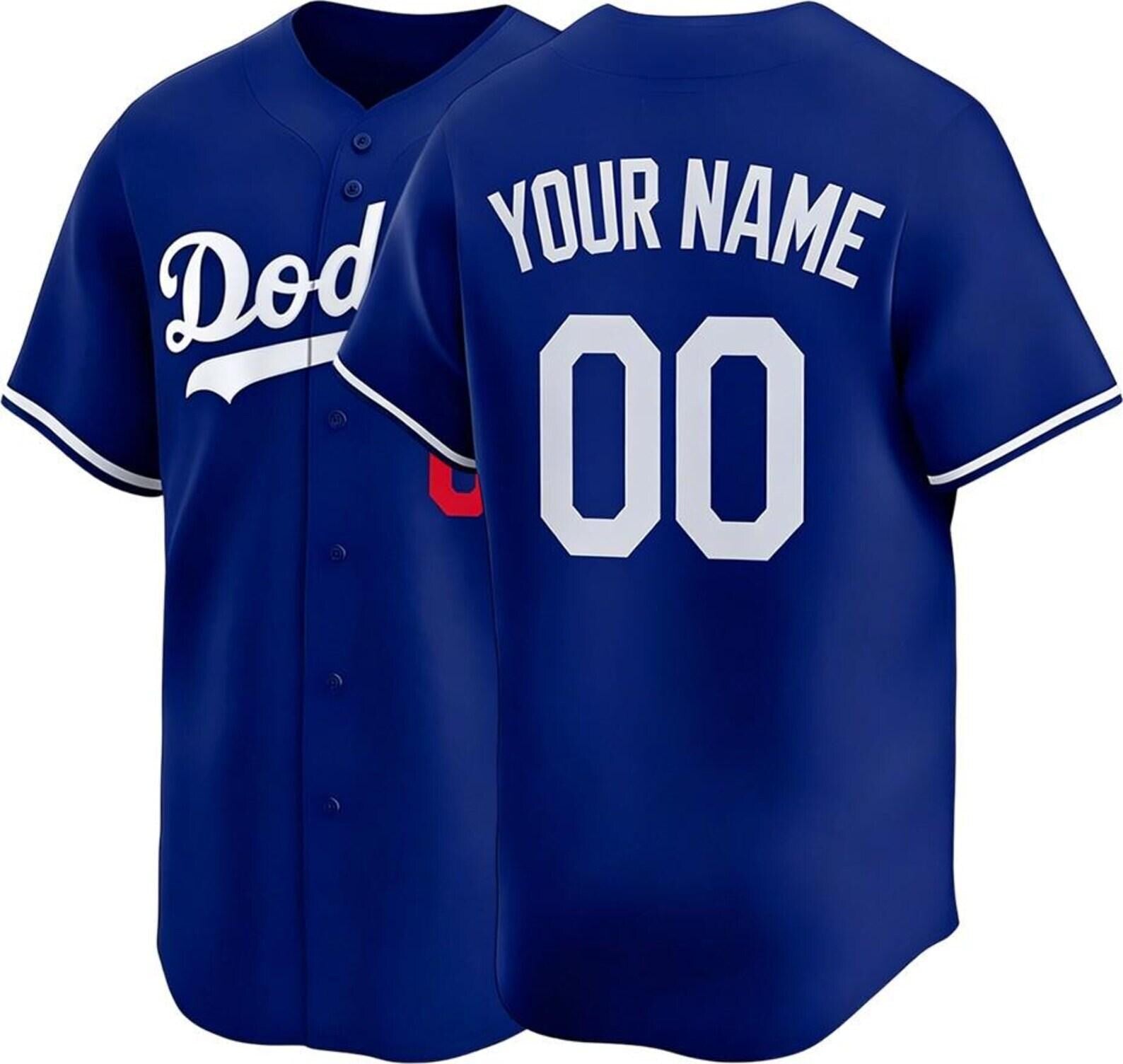 Custom Los Angeles Baseball Jersey | Personalized Stitched Name Number | Men/Youth Size | Game Day Fan Jersey Gift