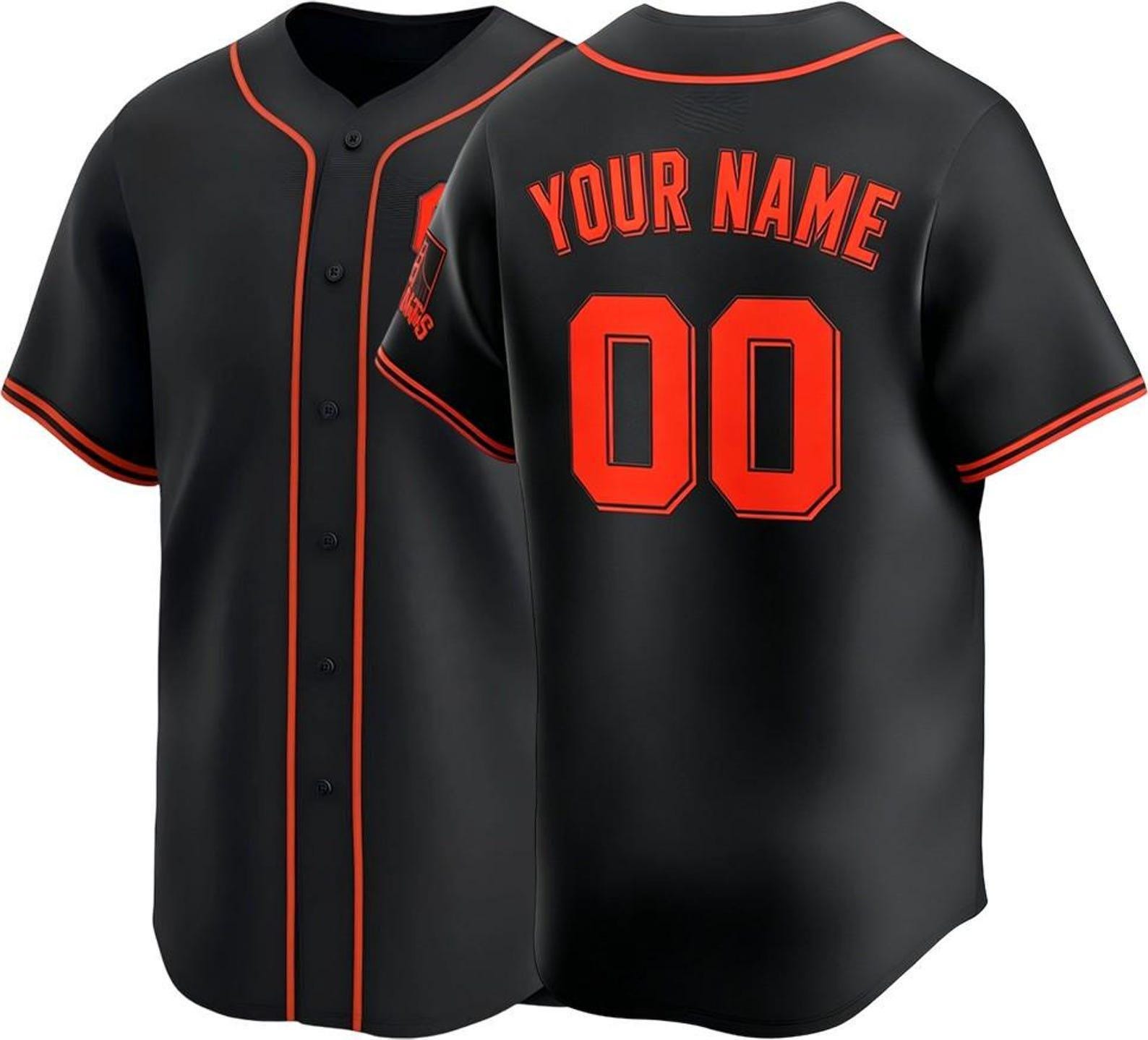 Custom San Francisco Baseball Jersey | Personalized Stitched Name Number | Men/Youth Size | Game Day Fan Jersey Gift