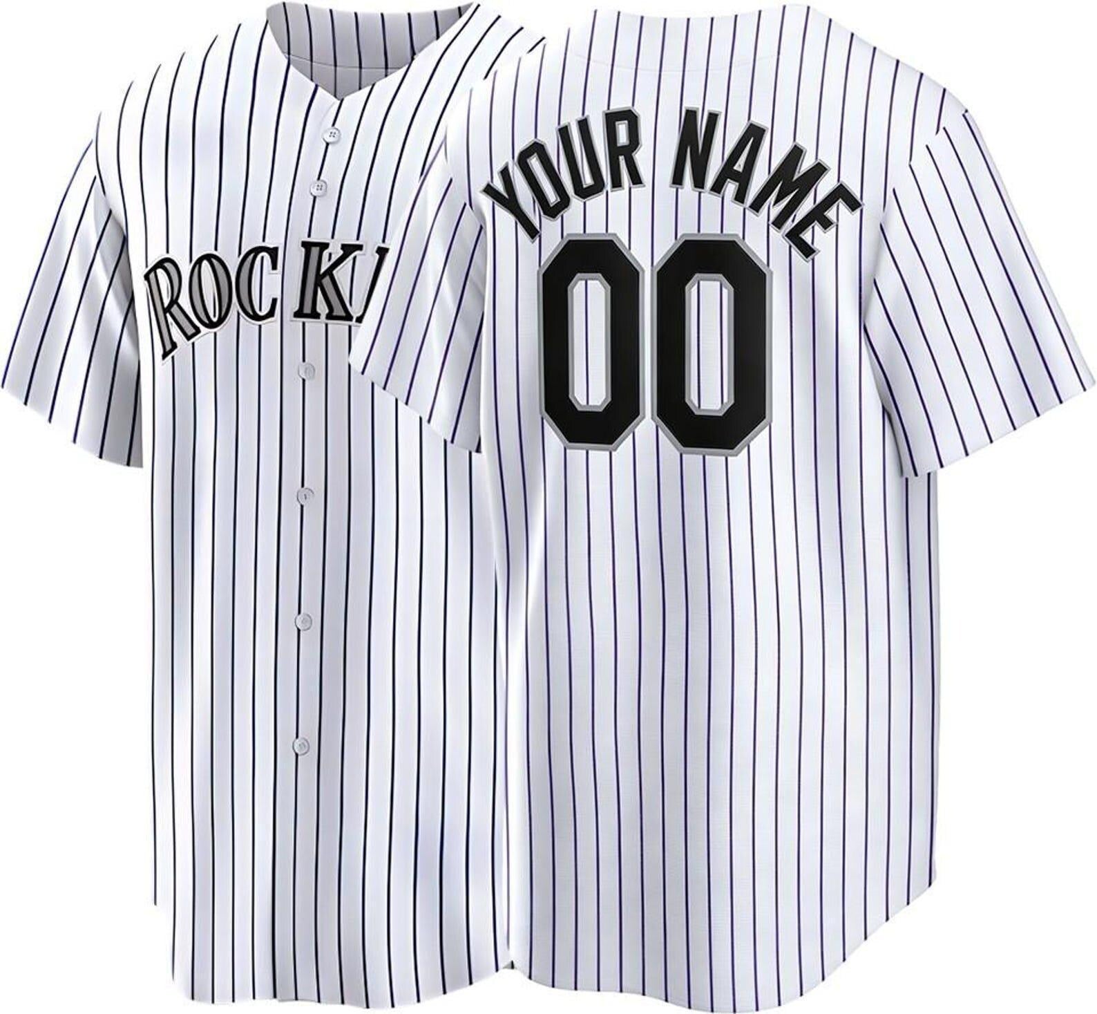Custom Colorado Baseball Jersey | Personalized Stitched Name Number | Men/Youth Size | Game Day Fan Jersey Gift