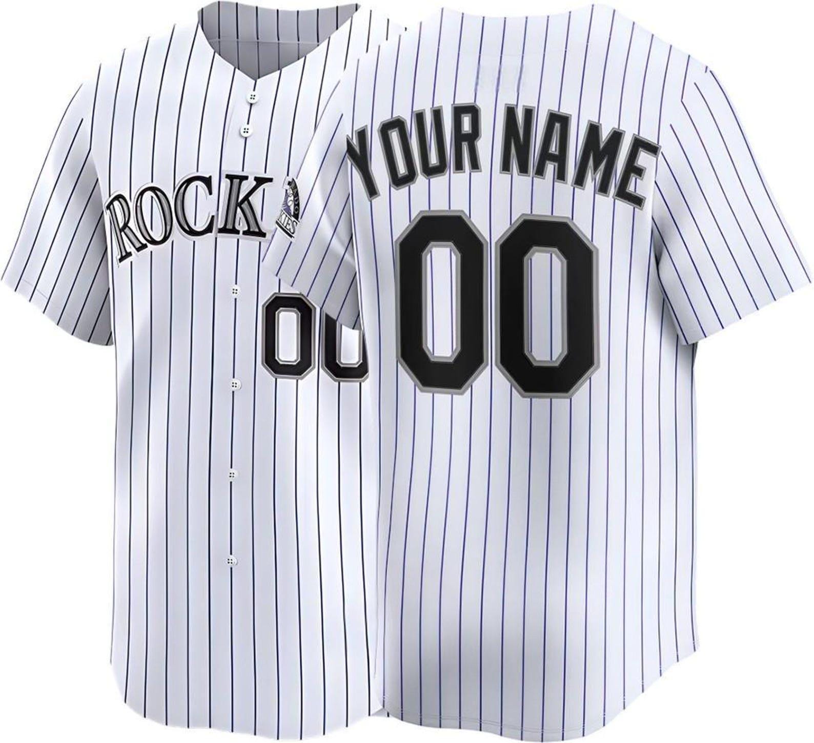 Custom Colorado Baseball Jersey | Personalized Stitched Name Number | Men/Youth Size | Game Day Fan Jersey Gift