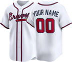 Custom Atlanta Baseball Jersey | Personalized Stitched Name Number | Men/Youth Size | Game Day Fan Jersey Gift