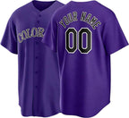 Custom Colorado Baseball Jersey | Personalized Stitched Name Number | Men/Youth Size | Game Day Fan Jersey Gift