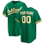 Personalized Athletics Baseball Jersey, Custom Name Number, Team sports shirts wedding Jersey Stitched Gift