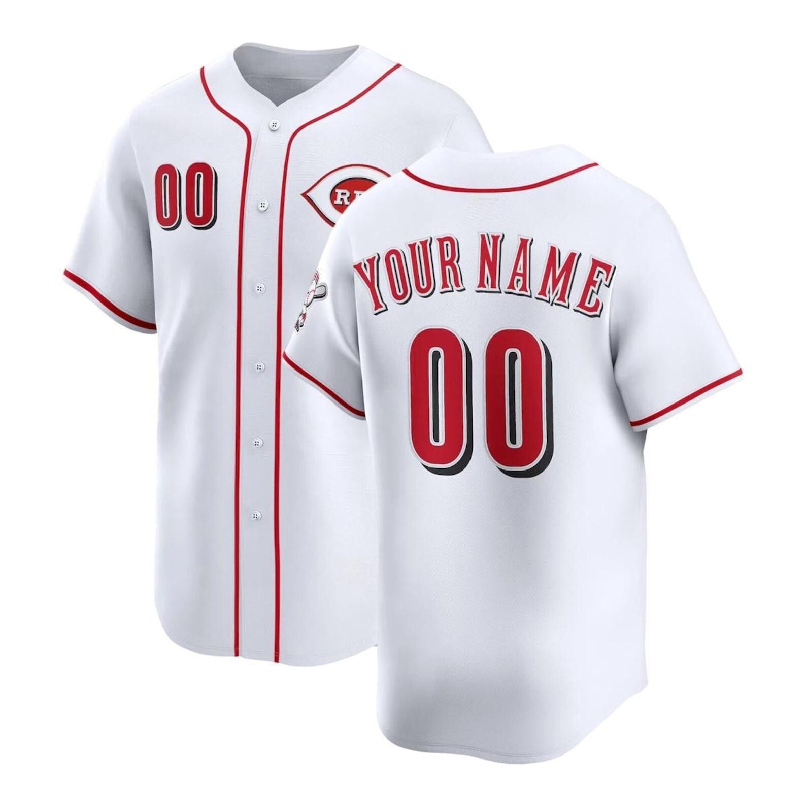 Personalized Cincinnati Baseball Jersey, Custom Name & Number, Team sports shirts wedding Jersey Stitched Gift