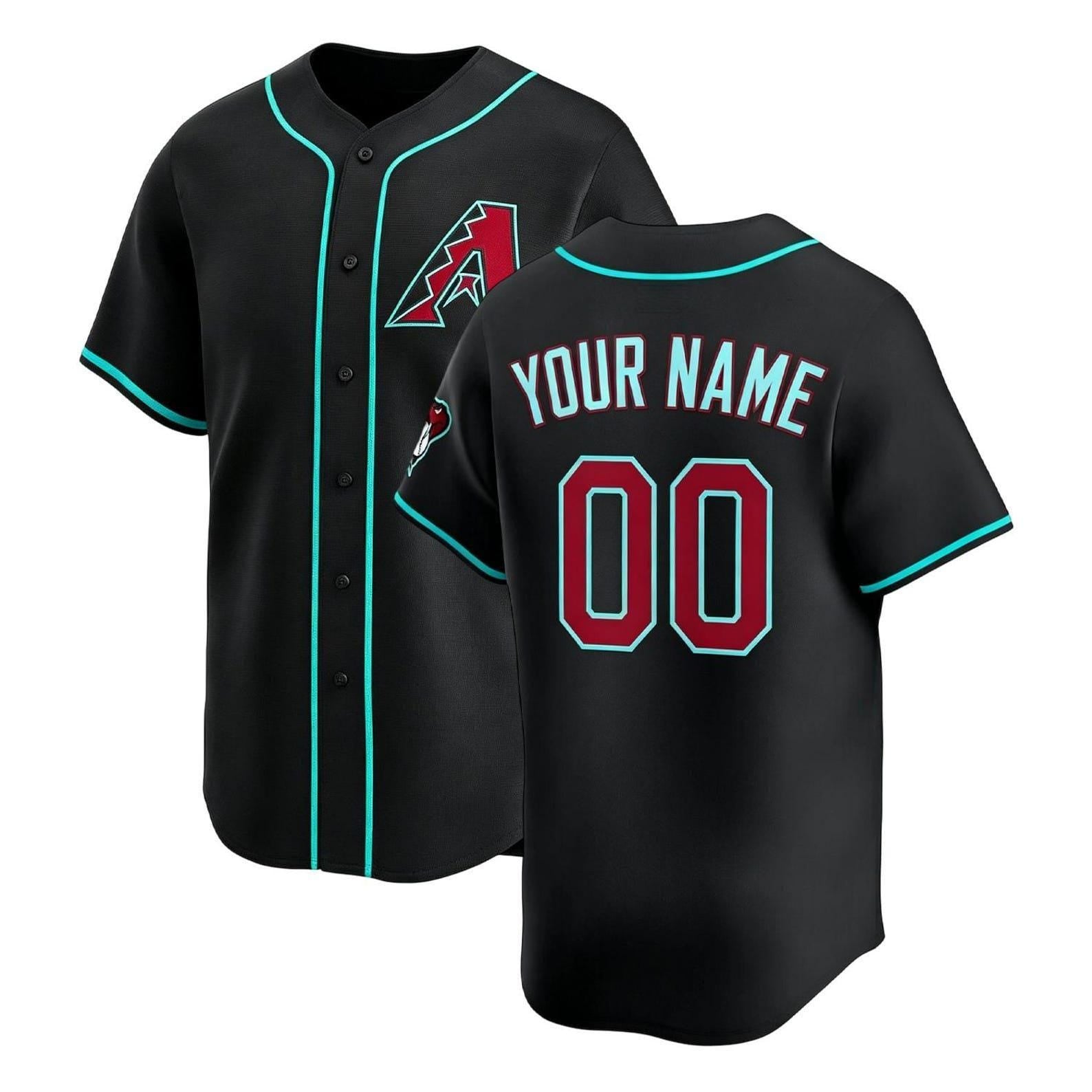 Personalized Arizona Baseball Jersey, Custom Name & Number, Team sports shirts wedding Jersey Stitched Gift