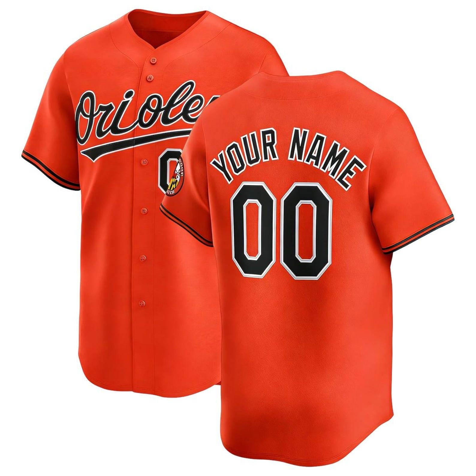 Personalized Orioles Baseball Jersey, Custom Name Number, Team sports shirts wedding Jersey Stitched Gift