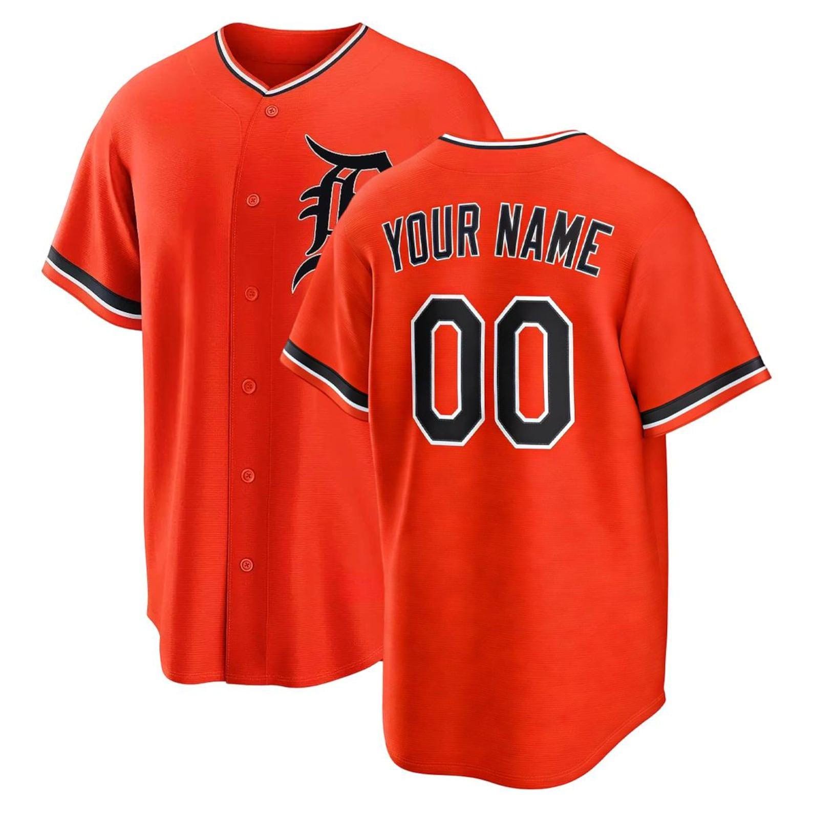 Personalized Detroit Jersey, Custom Name Number, Team sports shirts wedding Jersey Stitched Gift